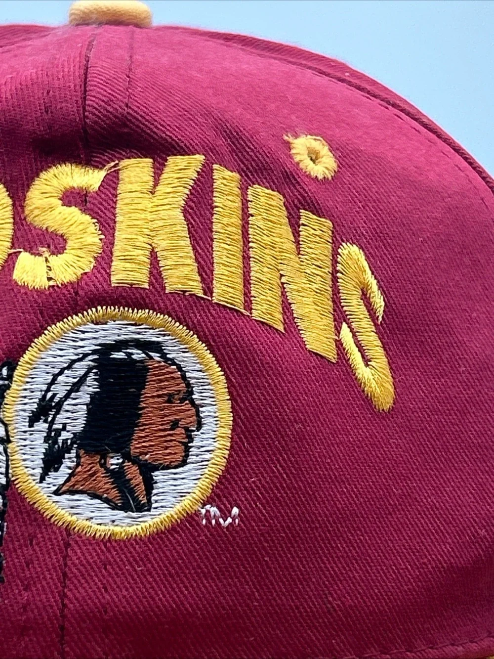 Vtg Washington Redskins snapback cap Team NFL Football Youth 100% Cotton
